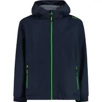 CMP Boy Jacket Fix Hood N950 Black Blue 140