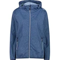 CMP Woman Jacket Rain FIX Hood blue (M926) 42