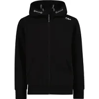CMP Kinder Jacke Jacket FIX Hood Schwarz 176