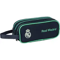 Safta 812557635 Real Madrid 2nd Kit 25/26 Triple Mäppchen Blau Mann Blau One Size