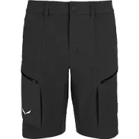Salewa Kurze Hose Puez Durastretch Cargo Herren Black Out-XL