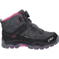 CMP KIDS KIRUNA MID FITGO TREKKING SHOES WP ANTRACITE-FESTIVAL