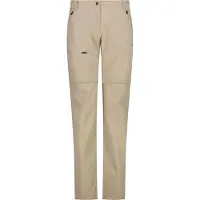 CMP - Women's 4-Way Stretch Zip Off Pant - Zip-Off-Hose Gr 46 beige