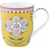 Pip studio Tasse Home Mug Small Lily & Lotus Yellow (6er Set)