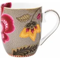 Pip studio Tasse Home Mug Small Blooming Tales Fantasy Khaki (6er Set)
