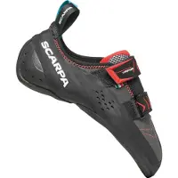 Scarpa - Kletterschuhe - Vapor V LV Smoke Coral aus Leder - Größe 40 - schwarz