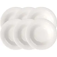 Villeroy & Boch Suppenteller "Suppenteller New Cottage Basic ø 23,1 cm 6er Set weiß"
