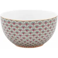 Pip studio Schüssel Home Bowl Blooming Tales Khaki 12 cm (6er Set)