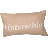 David Fussenegger Dekokissen David Fussenegger Silvretta Winterschlaf Sand (50 x 30 cm)