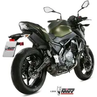 MIVV Oval Kawasaki Ninja 650/z650 2017-23 K.044.l3c Homologiertes Vollliniensystem