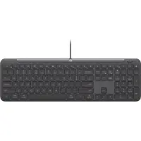 Logitech Signature Slim K620 For Business, Kabelgebunden, USB, Scherenschalter, QWERTY, Graphit