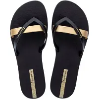 Ipanema Flip Flops Kirei Damen Black/Gold-Schuhgröße 38