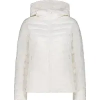 CMP Woman Padded Jacket FIX Hood b.co gesso mel. (A102) 40