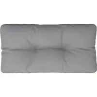 vidaXL Palettenkissen Palettenpolster Palettensofa Rückenkissen Grau Stoff