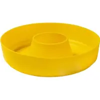 Omnia Silikonbackform 2.0 für Campingbackofen gelb