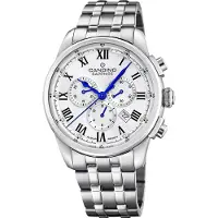 Candino Herren Chronograph Uhr Sport Sport Edelstahl Armbanduhr silber UC4744/4