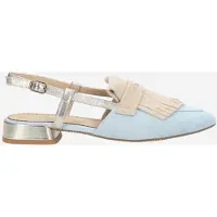 Maripé MA159 V.1, Peeptoes & Slingpumps in Blau für Damen, Größe 40