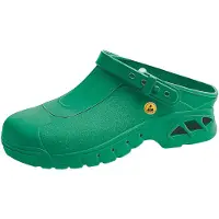 ABEBA Clog grün ESD - 36