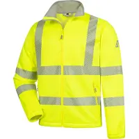 Nitras MOTION TEX VIZ, Warn-Fleecejacke, EN ISO 13688, EN ISO 20471 Gr.: L