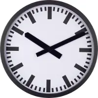 Eurotime Bahnhofsuhr BIG