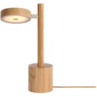 Good&Mojo Tischlampe Okinawa, dimmbar, Holz hell, für Wohn- / Esszimmer, Holz, Modern, Tischlampe