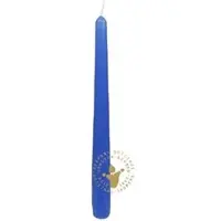 Jaspers Kerzen Spitzkerzen enzianblau Ø 24 x 250 mm, 4 Stück
