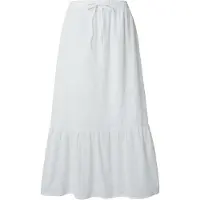 Vero Moda Midirock Vmtrine 10343485 Weiß Regular Fit