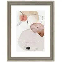 WANDStyle Bilderrahmen H390 aus Massivholz in Grau 30 x 40 cm im Stil Landhaus