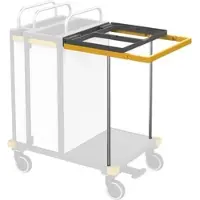 Vermop Halterahmen Base mit Schiebegriff, 62 x 53 x 77 cm anthrazit