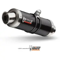 MIVV GP Auspuffsystem mit EG-BE S/O 4-1 BL - GSR750 11-16