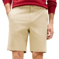 Tommy Hilfiger Half Ewb Harlem Shorts Sandalwood Größe: W30 | Kurze Sporthosen Outlet | Herren | Braun