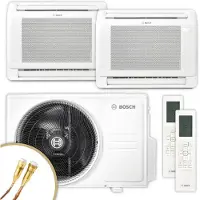 Bosch Multisplit Klimaanlage Truhe | Climate 5000 M | 2x3,5 kW | Quick-Connect