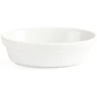 Gastronoble Olympia Whiteware ovale Auflaufformen - 14,5cm - 12 Stück - Porzellan