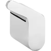 BRILLANTBAD BORGANIC Kleiderhaken Edelstahl poliert 45x58x39 mm für Bad & Küche >> zum Bohren