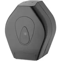 All Care PlastiQline Großrollenspender MINI - Toilettenpapierspender - schwarz - blau