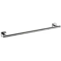 BRILLANTBAD BASI Handtuchhalter Messing Chrom poliert 656x50x87 mm für Bad & WC >> zum Bohren