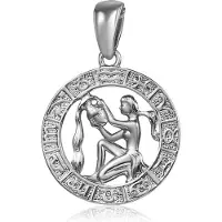 JVD Silver pendant Aquarius SVLP0713XH200VO