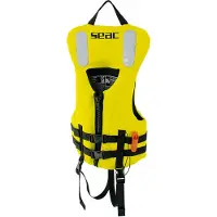 Seac Sub Sicherheitsweste - Junior - Gelb - - One Size - Schwimmwesten