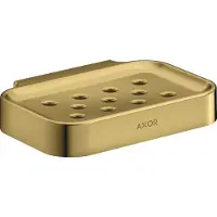 Hansgrohe Seifenschale Axor Universal Circular polished gold optic