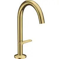 Hansgrohe Waschtischmischer AXOR ONE Select 170 m PO Ablaufgarnitur 1 1/4Zoll brushed br brushed brass