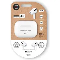 Tech One Tech Siux.11 wireless bluetooth earphones, tws 3, 6 h, white