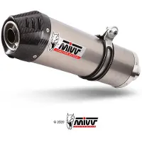 MIVV Oval Auspuffsystem mit EG-BE S/O 1-1 TI - 690 SMC/END 19-