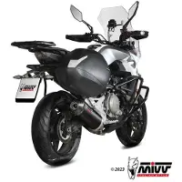 MIVV Oval Cf Moto 650mt 2021-24 Cf.002.lvc Homologierter Slip On Schalldämpfer