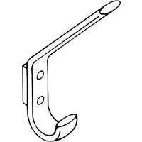 Hewi Garderobenhaken SERIE 477 163mm hoch sand