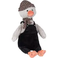 Happy horse Kuscheltier Pinguin Polar 37cm - Plüsch schwarz grau