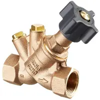 Oventrop -Str.-Absp.Vent.Hydrocontrol ATR DN32, 1 1/4IG, mit Blindstopfen, Rg