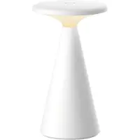Müller-Licht LED-Akku-Tischleuchte 27700206, dimmbar, 2700K, warmweiß, weiß