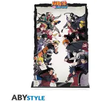 Abystyle NARUTO SHIPPUDEN - Acryl Diorama - Group fight