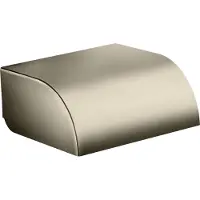 Hansgrohe WC-Papierhalter Axor Universal Circular mit Deckel polished nickel