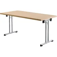 Hjh OFFICE PRO KALOS 16 - Konferenztisch Buche 160 x 80